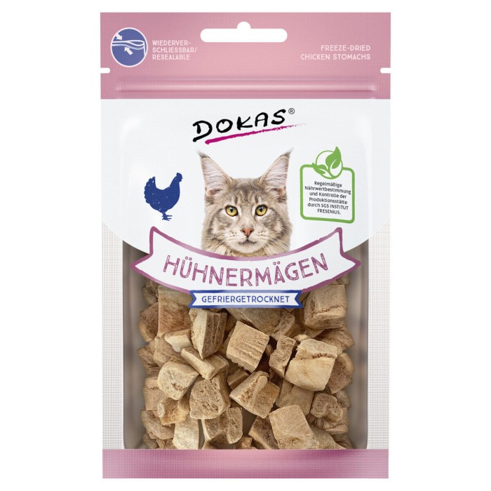 Dokas Hühnermägen, gefriergetrocknet 12 g (Katze) 204234